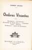 Ombres vivantes - Machiavel - La Fontaine - Napoleon - Taine.... BRUNET (Gabriel)