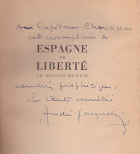 Espagne et Liberté - Le second Munich - Reportage - Préface d'Emile Buré