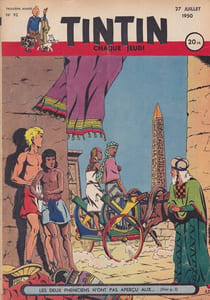 Tintin chaque jeudi, n° 92,  troisième année