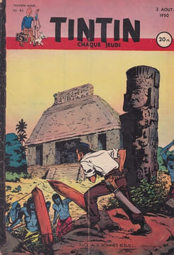 Tintin chaque jeudi, n° 93, troisième année. undefined
