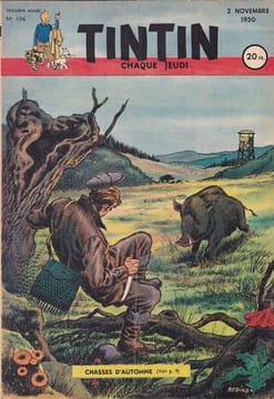 Tintin chaque jeudi, n°106, troisième année. undefined