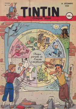 Tintin chaque jeudi, n°112, troisième année. undefined