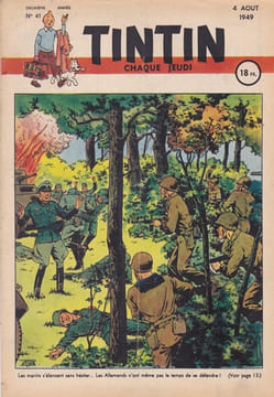 Tintin chaque jeudi, n° 41, deuxième année. undefined