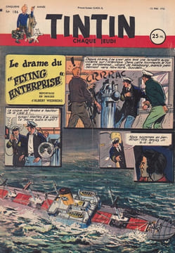 Tintin chaque jeudi, n°186, cinquième année. undefined
