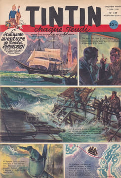 Tintin chaque jeudi, n° 189, cinquième année. undefined
