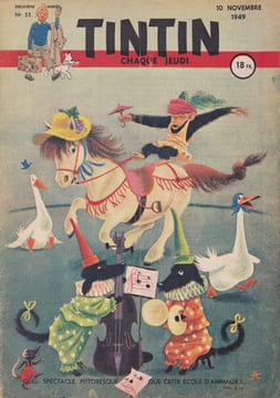Tintin chaque jeudi, n° 55, deuxième année. undefined