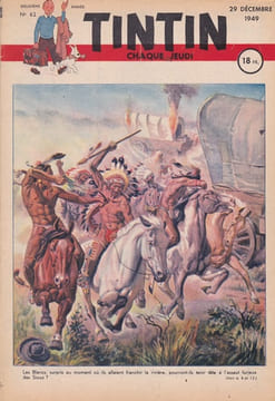 Tintin chaque jeudi, n° 62, deuxième année. undefined