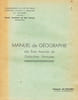 Manuel de g&eacute;ographie des &eacute;tats associ&eacute;s de l'Iindochine fran&ccedil;aise. LE NULZEC (Colonel)