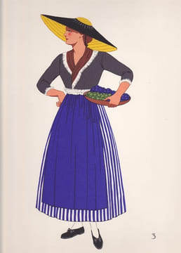 Costumes nationaux - Autriche - Hongrie - Tchéco-Slovaquie - Pologne. VARAGNAC A.