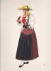 Costumes nationaux - Autriche - Hongrie - Tch&eacute;co-Slovaquie - Pologne. VARAGNAC A.