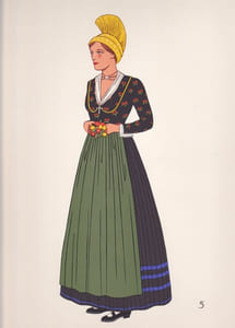 Costumes nationaux - Autriche - Hongrie - Tchéco-Slovaquie - Pologne