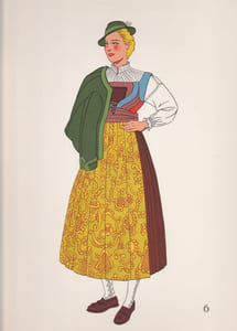 Costumes nationaux - Autriche - Hongrie - Tchéco-Slovaquie - Pologne