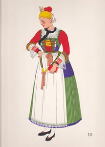 Costumes nationaux - Autriche - Hongrie - Tchéco-Slovaquie - Pologne