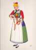 Costumes nationaux - Autriche - Hongrie - Tch&eacute;co-Slovaquie - Pologne. VARAGNAC A.