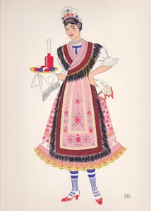 Costumes nationaux - Autriche - Hongrie - Tchéco-Slovaquie - Pologne