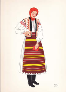 Costumes nationaux - Autriche - Hongrie - Tchéco-Slovaquie - Pologne