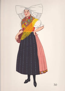 Costumes nationaux - Autriche - Hongrie - Tchéco-Slovaquie - Pologne
