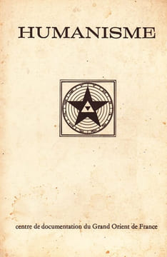 Humanisme Bulletin du Centre de documentation du Grand Orient de France N° 74. undefined