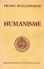 Humanisme Bulletin du Centre de documentation du Grand Orient de France N&deg; 91. 