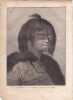 Gravure n&deg; 47 -  Une femme de l'entr&eacute;e du Prince Guillaume " - A Voyage to the Pacific Ocean [Third Voyage]". COOK (Captain James) 