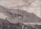 Gravure n&deg; 57 -  Naturels et habitations de Oonalashka " - A Voyage to the Pacific Ocean [Third Voyage]". COOK (Captain James) 