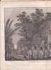Gravure n&deg; 60 -  Offrandes faites au Capitaine Cook, aux Isles Sandwich " - A Voyage to the Pacific Ocean [Third Voyage]". COOK (Captain James) 
