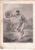 Gravure n&deg; 62 -  Homme de l'isle Sandwich dansant" - A Voyage to the Pacific Ocean [Third Voyage]". COOK (Captain James) 