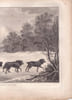 Gravure n&deg; 70 -  Homme du Kamtchatka voyageant en hiver " - A Voyage to the Pacific Ocean [Third Voyage]". COOK (Captain James) 