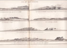 Gravure n&deg; 83 - Vue des Isles Sandwich " - A Voyage to the Pacific Ocean [Third Voyage]". COOK (Captain James) 