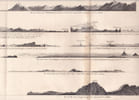 Gravure n&deg; 87 -  Vues des terres de la C&ocirc;te occidentale de l'Am&eacute;rique, ..." - A Voyage to the Pacific Ocean [Third Voyage]". COOK (Captain James) 
