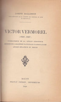 Victor VERMOREL (1848-1927)