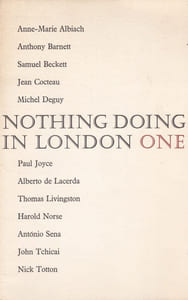 Nothing Doing in London One