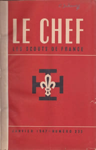 Le Chef  Les Scouts de France 1947