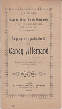 Comment on a perfectionné le Canon Allemand?. undefined