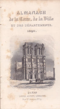 Almanach de la Cour, de la Ville et des Départements pour l'Année 1840. undefined