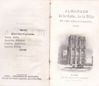 Almanach de la Cour, de la Ville et des Départements pour l'Année 1845