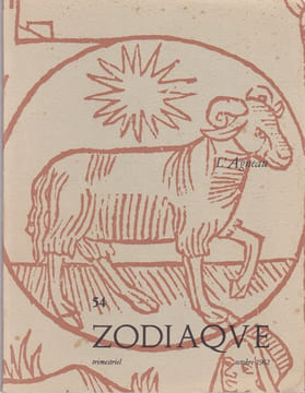 Zodiaque n°54 - L'Agneau. undefined