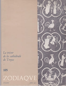 Zodiaque n°105 - Le trésor de la cathédrale de Troyes. undefined