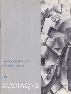 Zodiaque n°115 - Peinture non figurative et musique atonale. undefined