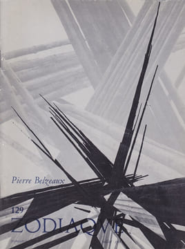 Zodiaque n°129 - Pierre Belzeaux. undefined