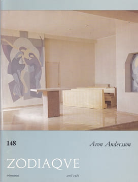 Zodiaque n°148 - Aron Andersson. undefined