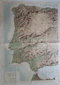 Carte - Peninsula iberica baleares y canarias
