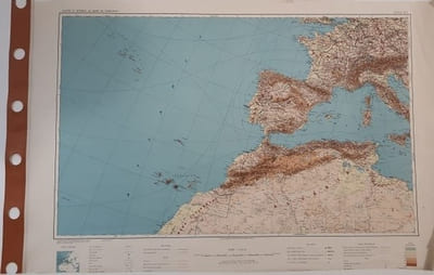 Carte - Europe et Afrique du Nord - Feuillet n°3