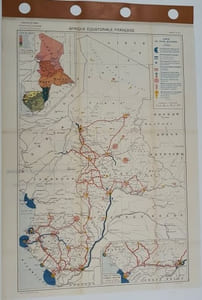 Carte - Afrique Equatoriale Française (N°46)