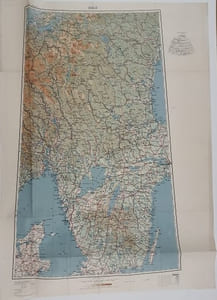 Carte - Europe - Oslo - Suède
