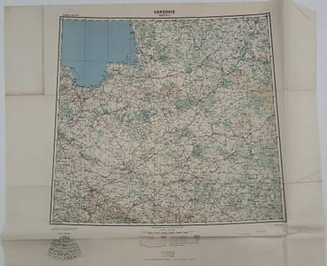 Carte - Europe - Varsovie - Pologne