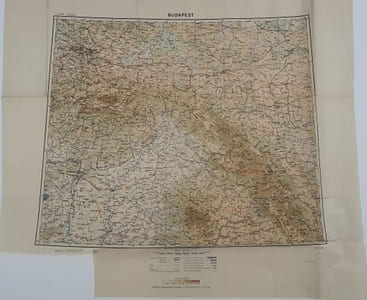 Carte - Europe -  Budapest