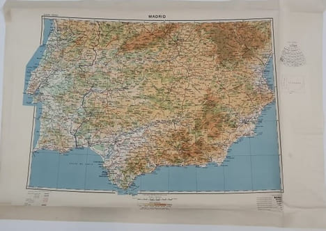 Carte - Europe - Madrid. undefined