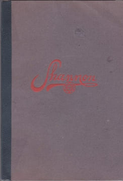 Shannon catalogue. undefined