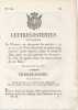 Lettres-Patentes par lesquelles Sa Majesté, en abrogeant les art. 1,2,21 et 22 de l'Edit Royal du 12 mars 1749,. 